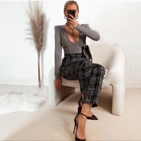 ZARA Blogger’s Fav| Structured Checkered Pants - Picture 4 of 15
